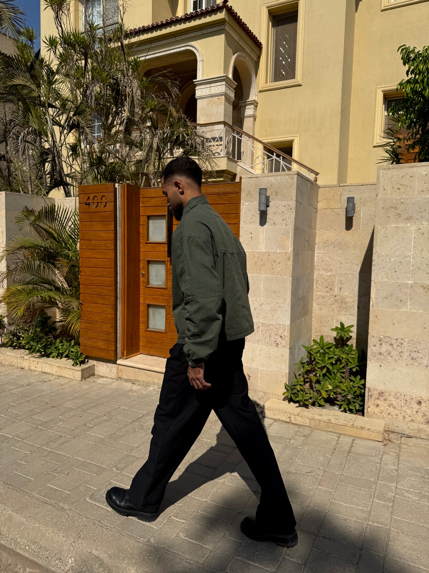 Olive Trucker Jacket