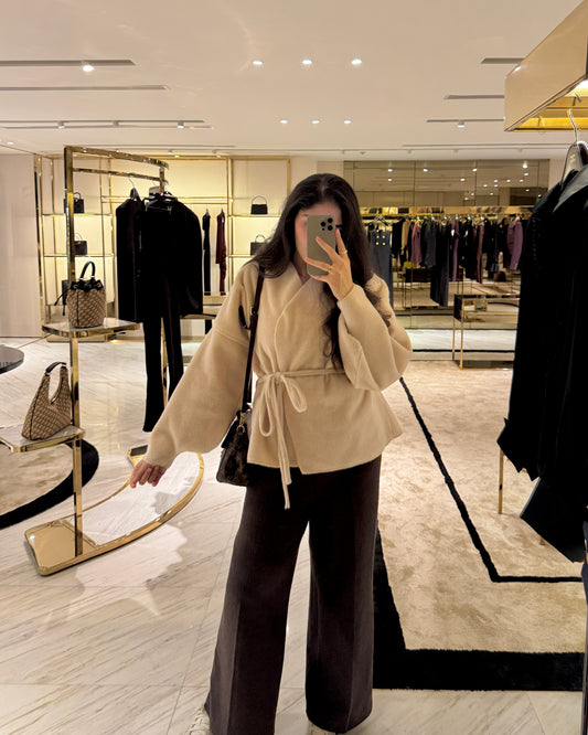 Creamy coto cardigan