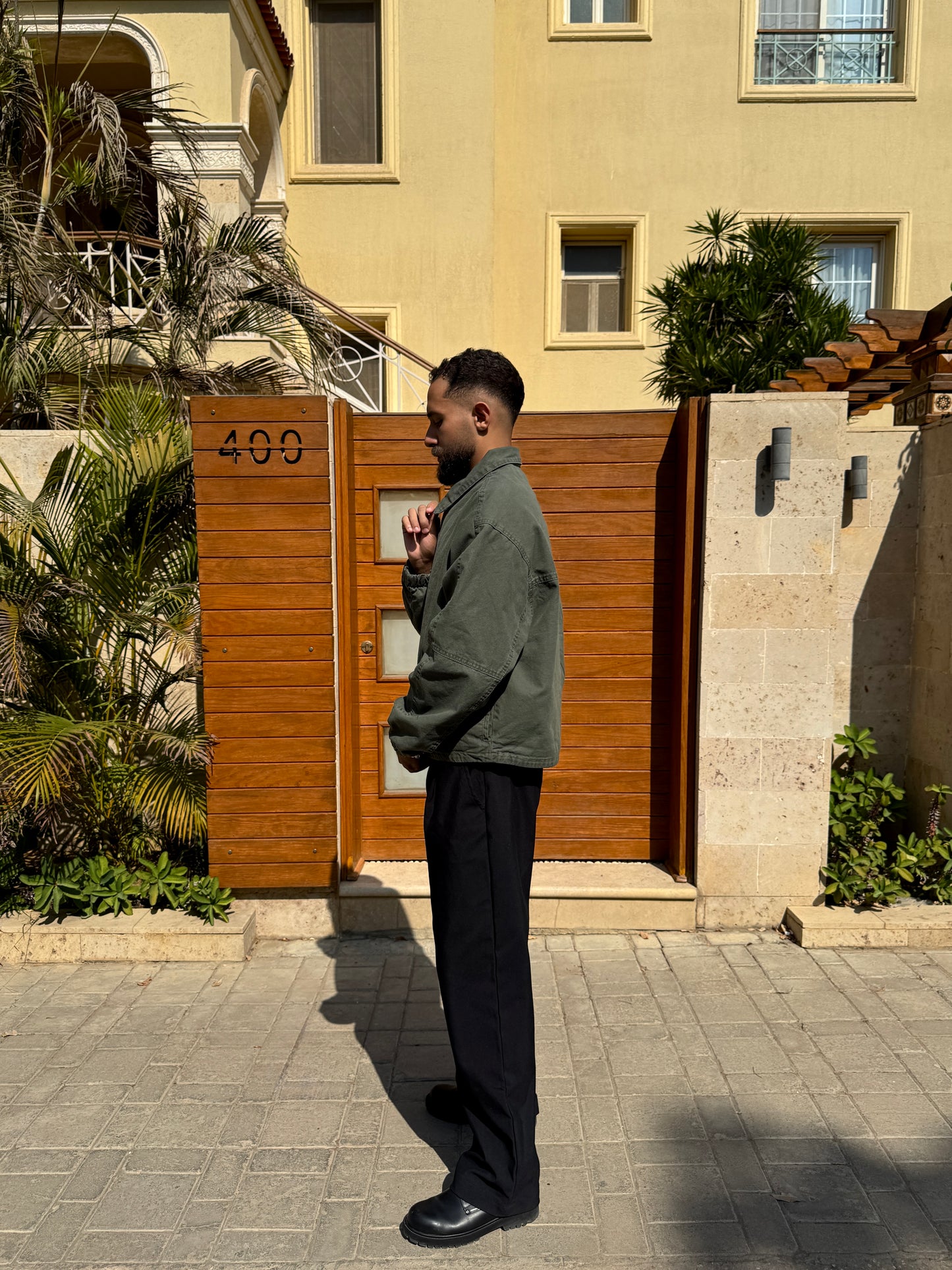 Olive Trucker Jacket