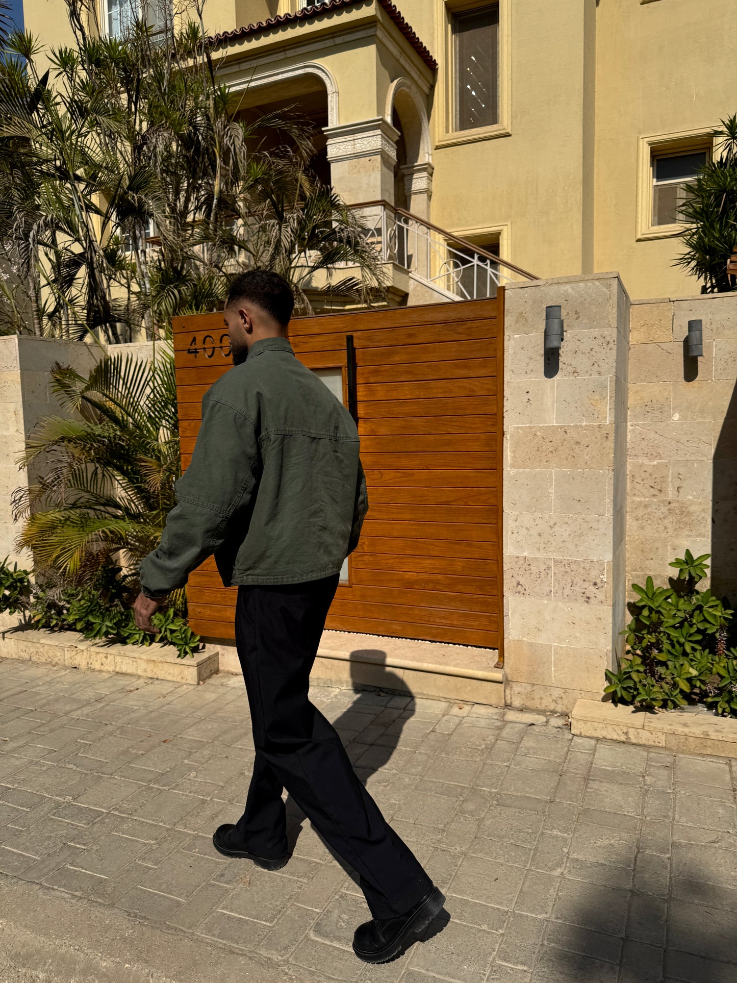 Olive Trucker Jacket