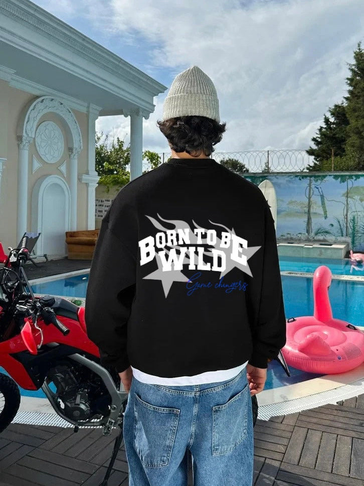 WILD BALCK CROWNECK